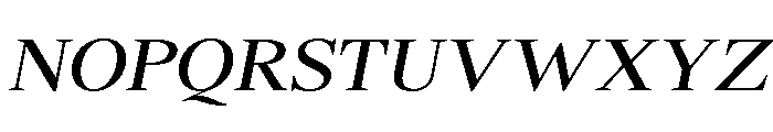 Shequan-Italic Font UPPERCASE