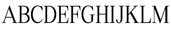 Shequan-LightCondensed Font UPPERCASE