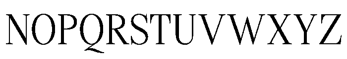 Shequan-LightCondensed Font UPPERCASE