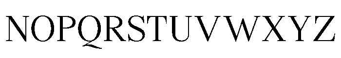 Shequan-LightSemiCondensed Font UPPERCASE
