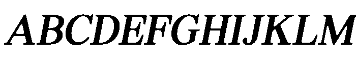 ShequanSoft-SemCondIta Font UPPERCASE