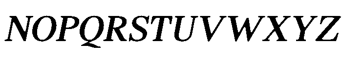ShequanSoft-SemCondIta Font UPPERCASE