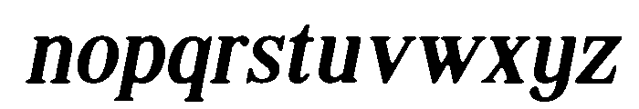 ShequanSoft-SemCondIta Font LOWERCASE