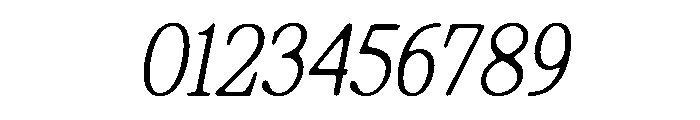 ShequanSoft-ThinCondIta Font OTHER CHARS