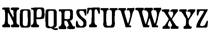 Sheriff_Badge Font UPPERCASE