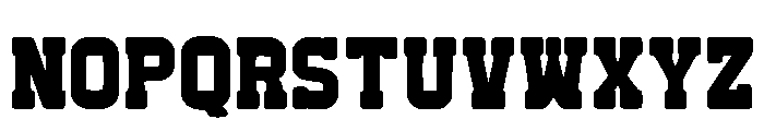Sheriff Cowboy Regular Font UPPERCASE