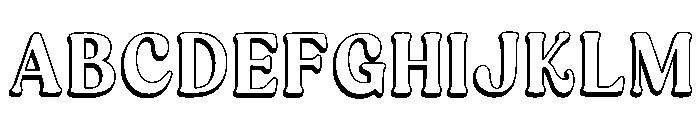 Sheriff Outline Regular FONT