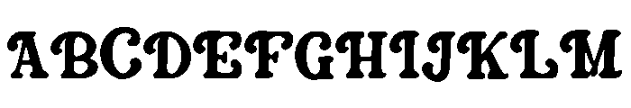 Sheriffs_Mark Font UPPERCASE