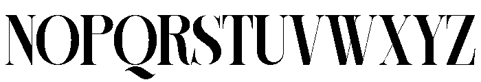 Sherlock Bold Condensed Font UPPERCASE
