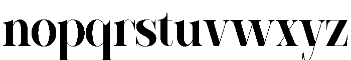 Sherlock Bold Condensed Font LOWERCASE