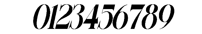 Sherlock Bold ExtraCond Slant Font OTHER CHARS