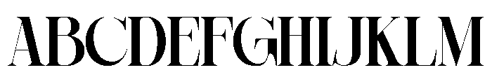 Sherlock Bold Semi Condensed Font UPPERCASE