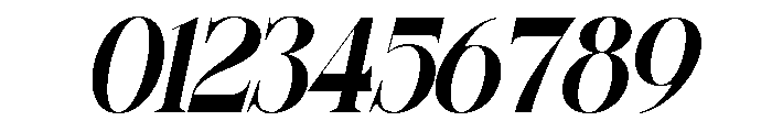 Sherlock Bold SemiCond Slant Font OTHER CHARS