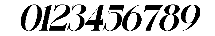 Sherlock Bold Slanted Font OTHER CHARS
