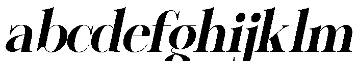 Sherlock Bold Slanted FONT