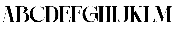 Sherlock Bold Font UPPERCASE
