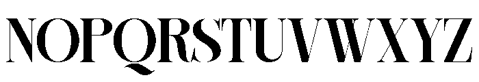 Sherlock Bold Font UPPERCASE