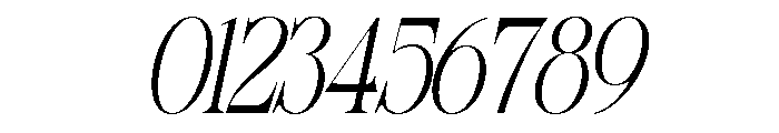 Sherlock ExtLt Cond Slant Font OTHER CHARS