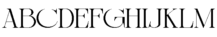 Sherlock ExtLt ExtExp Font UPPERCASE