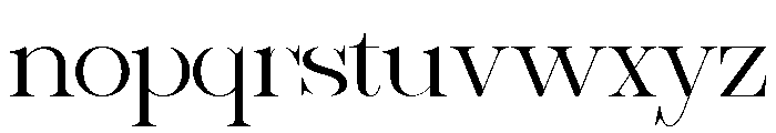 Sherlock ExtLt ExtExp Font LOWERCASE