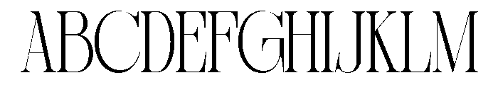 Sherlock ExtLt ExtraCond Font UPPERCASE