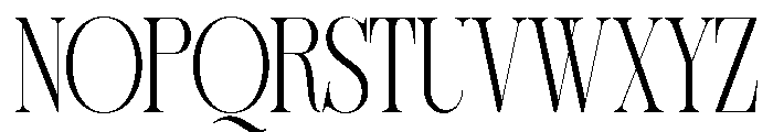 Sherlock ExtLt ExtraCond Font UPPERCASE