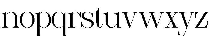 Sherlock ExtLt SemExp Font LOWERCASE