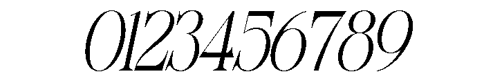 Sherlock ExtLt SemiCond Slant Font OTHER CHARS