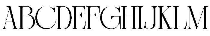 Sherlock Extra Light Font UPPERCASE