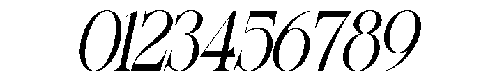 Sherlock Light SemiCond Slant Font OTHER CHARS