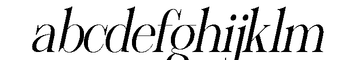 Sherlock Light SemiCond Slant FONT