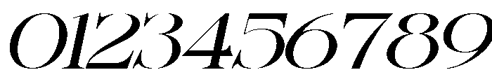 Sherlock Light UltExp Slant Font OTHER CHARS