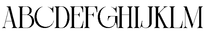 Sherlock Light Font UPPERCASE