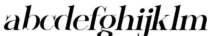 Sherlock Med Exp Slant FONT