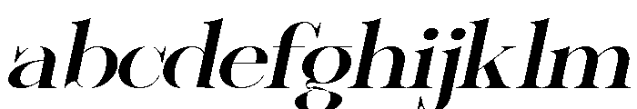 Sherlock Med ExtExp Slant FONT