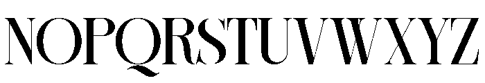 Sherlock Medium Font UPPERCASE