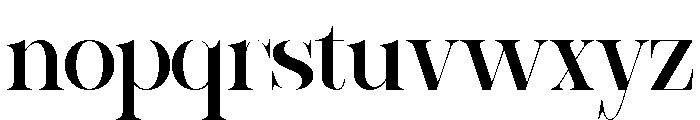 Sherlock Medium Font LOWERCASE
