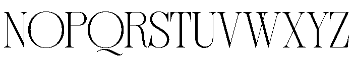 Sherlock-Regular Font UPPERCASE