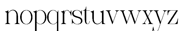 Sherlock-Regular Font LOWERCASE