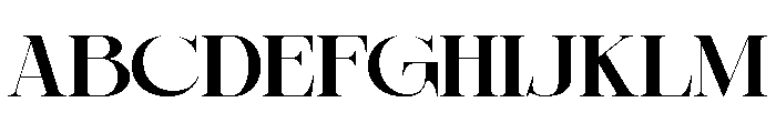 Sherlock SemBd ExtExp Font UPPERCASE