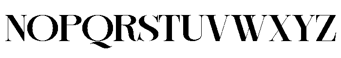 Sherlock SemBd ExtExp Font UPPERCASE