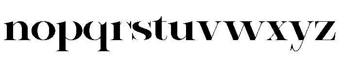 Sherlock SemBd ExtExp Font LOWERCASE