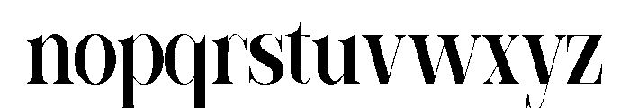 Sherlock SemBd ExtraCond Font LOWERCASE