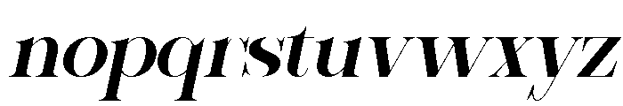 Sherlock SemBd SemExp Slant Font LOWERCASE