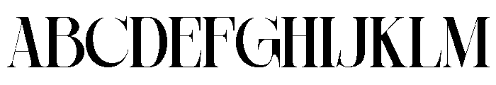 Sherlock SemBd SemiCond Font UPPERCASE