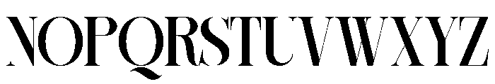 Sherlock SemBd SemiCond Font UPPERCASE