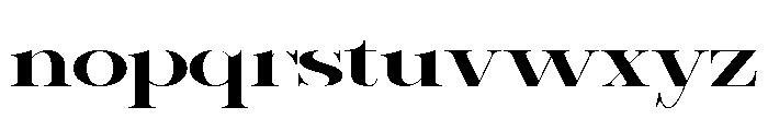Sherlock SemBd UltExp Font LOWERCASE