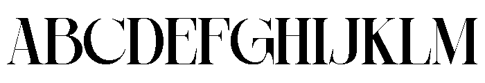 Sherlock Semi Bold Font UPPERCASE