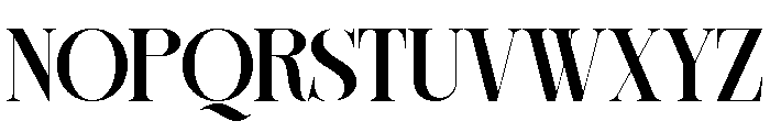 Sherlock Semi Bold Font UPPERCASE