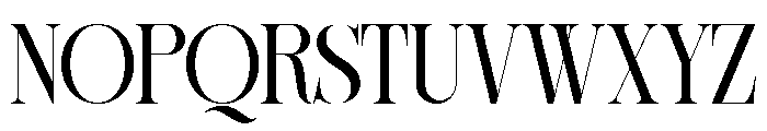 Sherlock Semi Condensed Font UPPERCASE